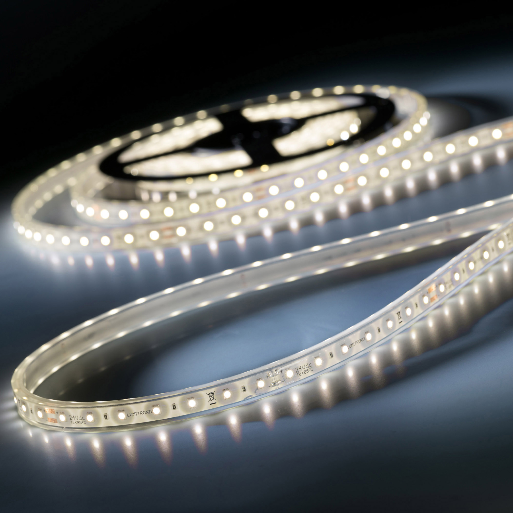 POSEIDON IP67 Banda LED rezistenta la apa Alb Cald 3500K 2045lm 350 LED-uri 5m 24V