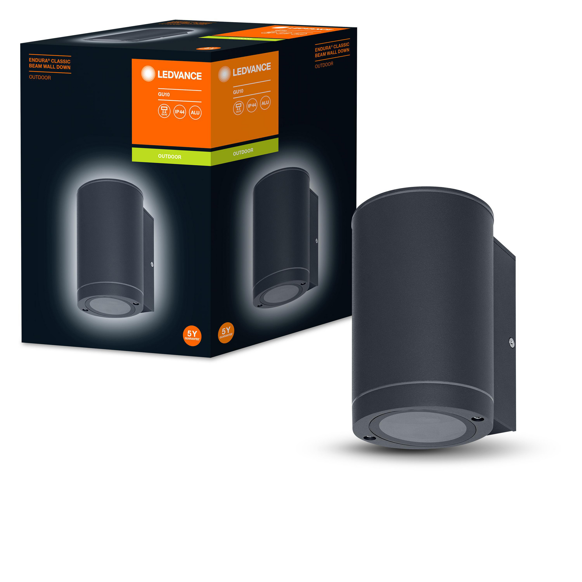 Aplica de perete LEDVANCE ENDURA CLASSIC BEAM LED de perete, GU10, antracit