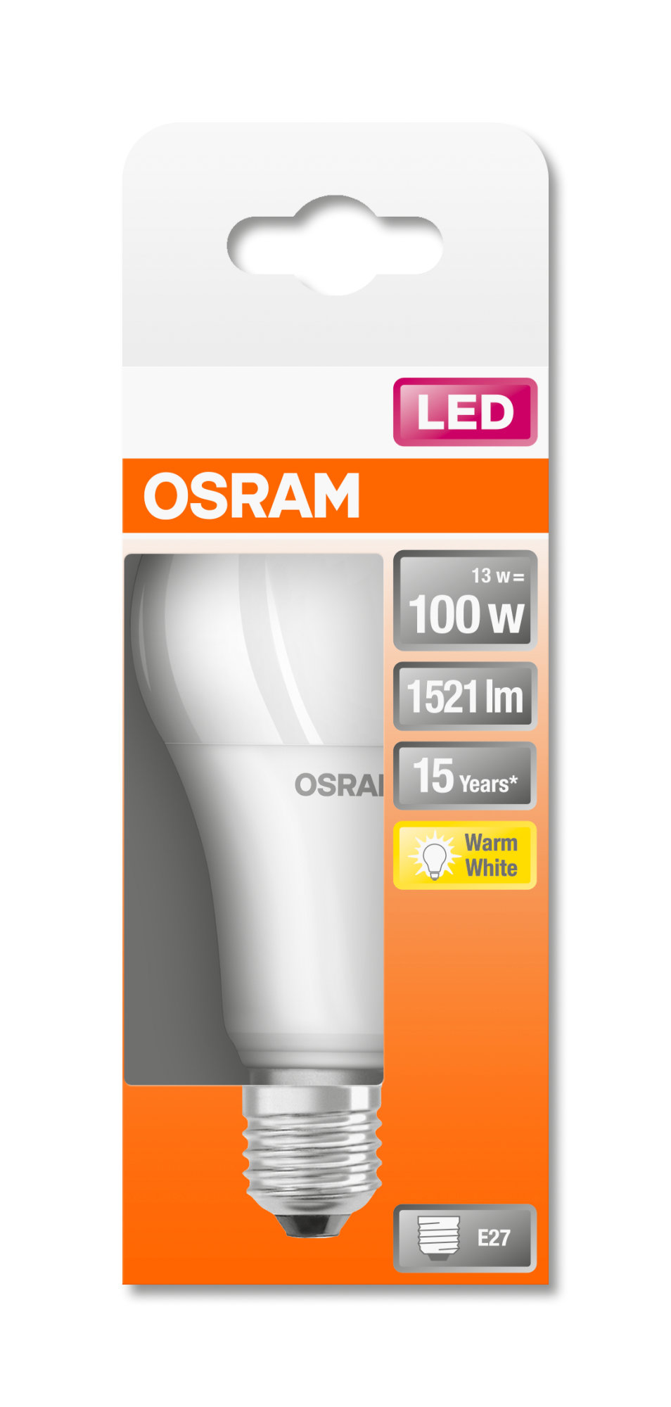 Bec Osram LED STAR CLASSIC A 100 14W 827 FR 1521lm 2700K 14W 827 FR 1521lm 2700K