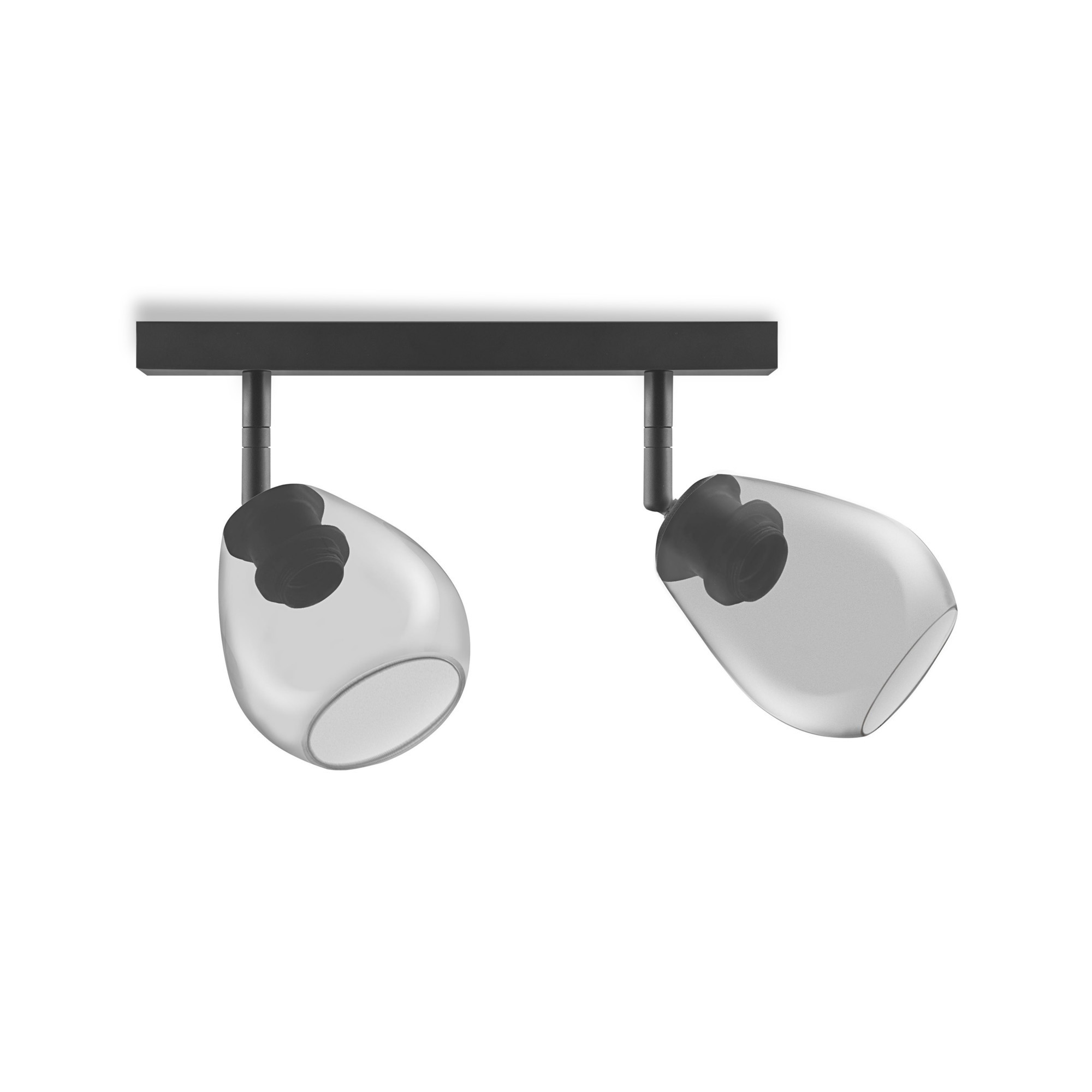 Plafoniera Lampa de Tavan LED LEDVANCE 1906 CONE SPOT 2X G SMOKE