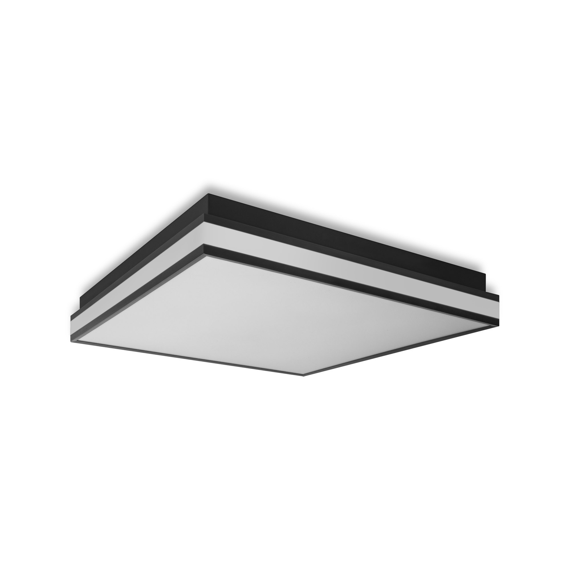 Lampa LED de tavan LEDVANCE SMART+ WiFi Tunable LED-uri Albe ORBIS MAGNET 450x450mm negru 4200lm