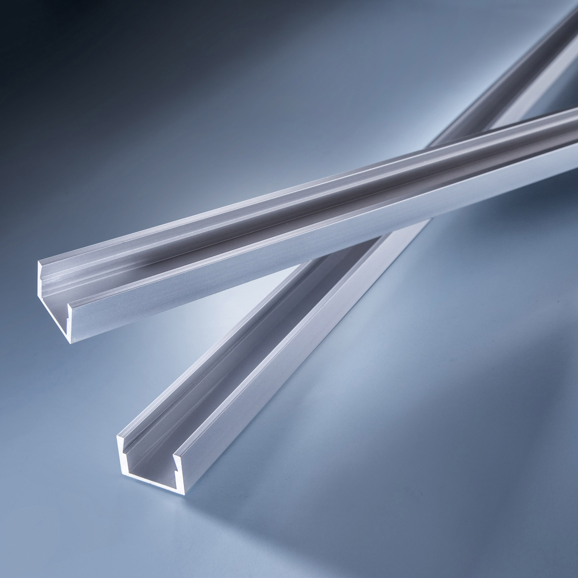 Profil de aluminiu Aluflex pentru Benzi LED Flexible Lumiflex adanc Tip 2 1020mm