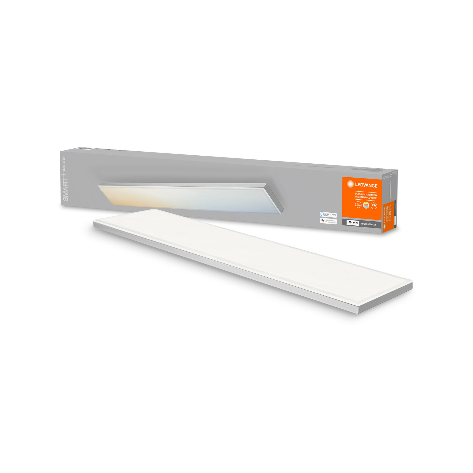 Plafoniera panou LED LEDVANCE SMART+ WiFi Tunable White LED Panel PLANON FRAMELESS 80x10cm 2000lm