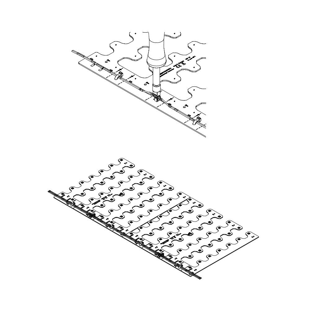 BackMatrix-49-RGBW Modul LED Nichia configurabil cu 4 canale, RGBW 196 LED-uri 28x28cm fabricat în Germania 24V