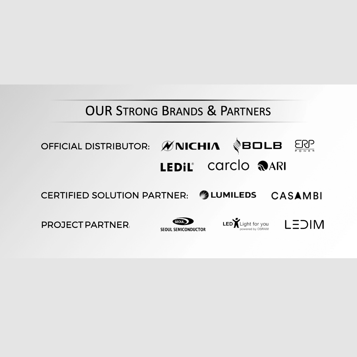  Modul cu LED-uri color Nichia CSP pe comanda, fabricat in Germania, 150-600mm lungime & 5-400mm lățime