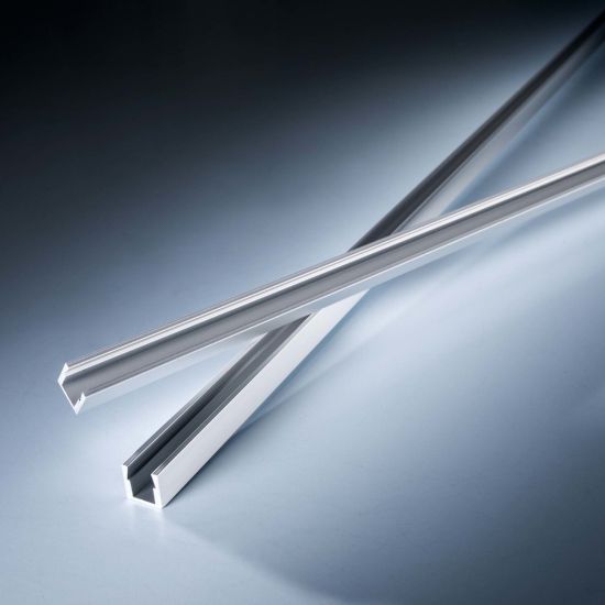 Profil de aluminiu AluSlim pentru Benzi LED Flexible SlimFlex 102cm adanc fara aripioare