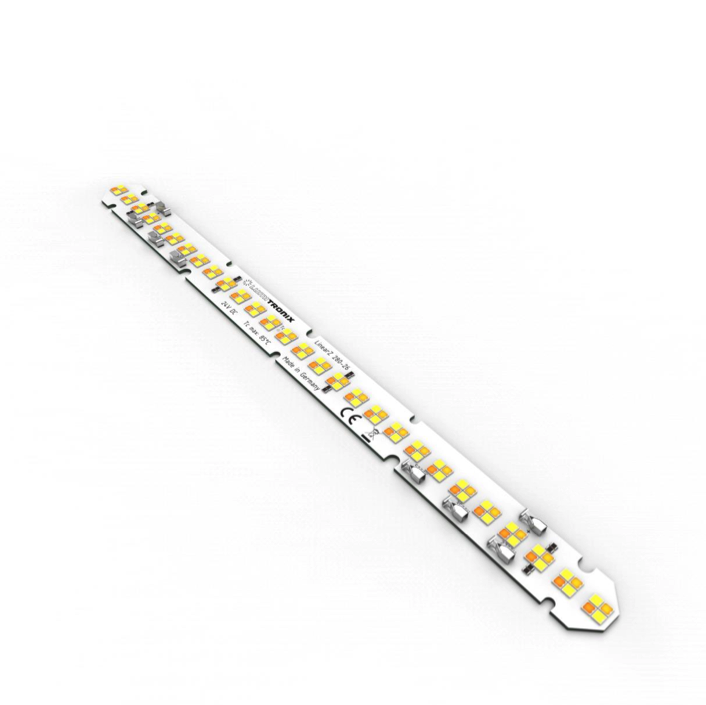 LumiBarTW-112-4098+ Toshiba-SSC TW LED Strip Zhaga Sunlike cu spectru complet CRI98 alb 2700K+3500+5000K 990lm 24V 112 LED-uri 28cm modul (3500lm/m 40W/m)