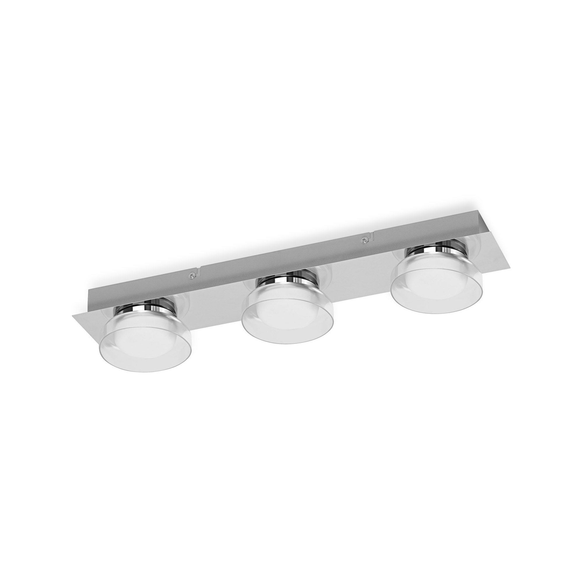 Lampa LED de tavan LEDVANCE SMART+ WiFi Tunable LED-uri Albe Round 480mm IP44 argintiu 1800lm