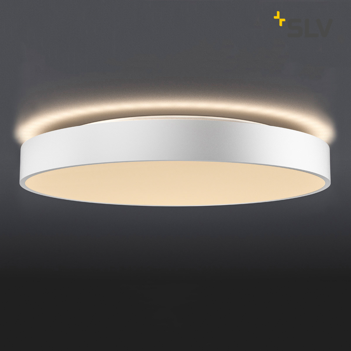 Plafoniera Lampa de Tavan/Perete LED SLV Medo 60 CW Corona alb