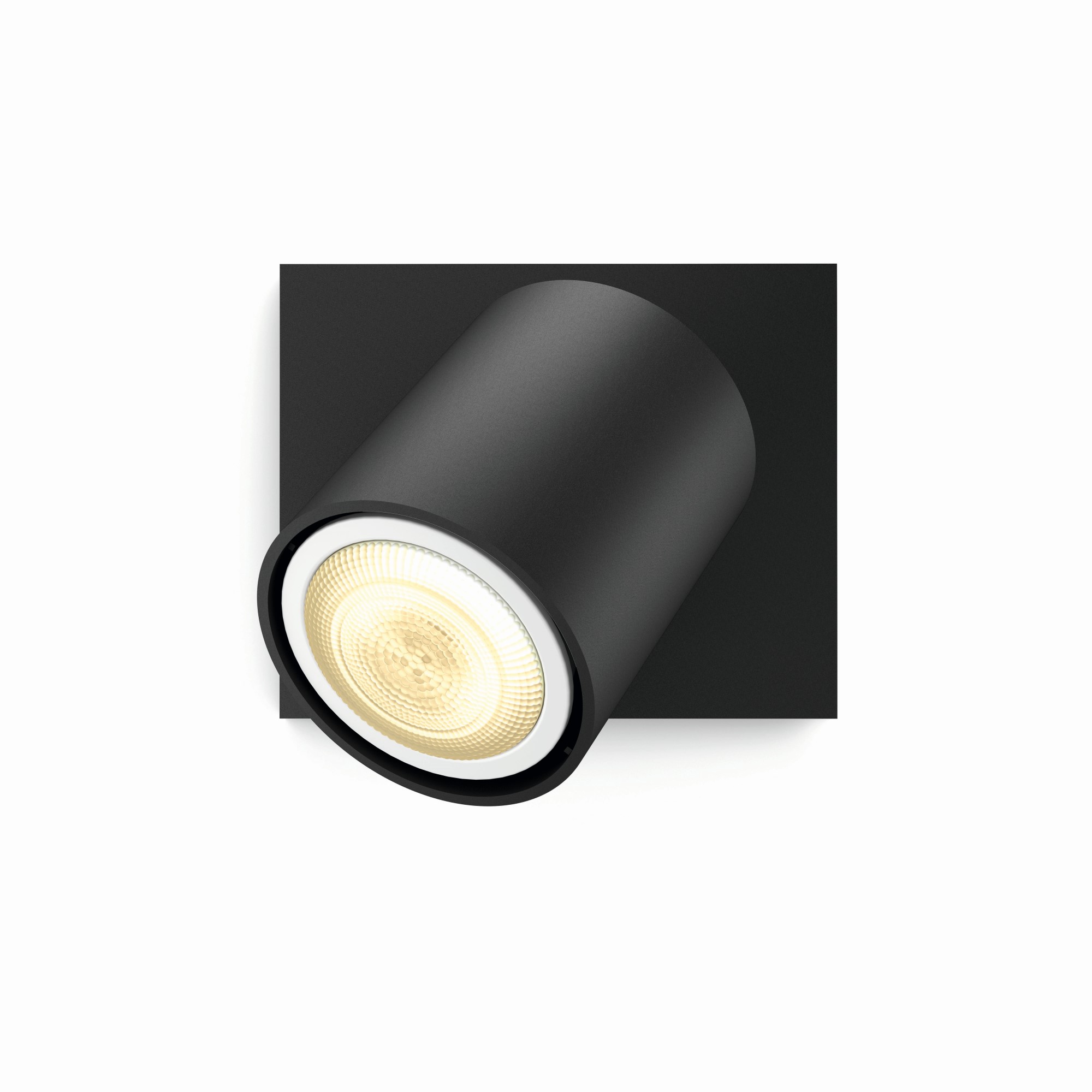 Spot Philips Hue alb Ambiance Runner LED negru 350lm incl. Buton Dimmer