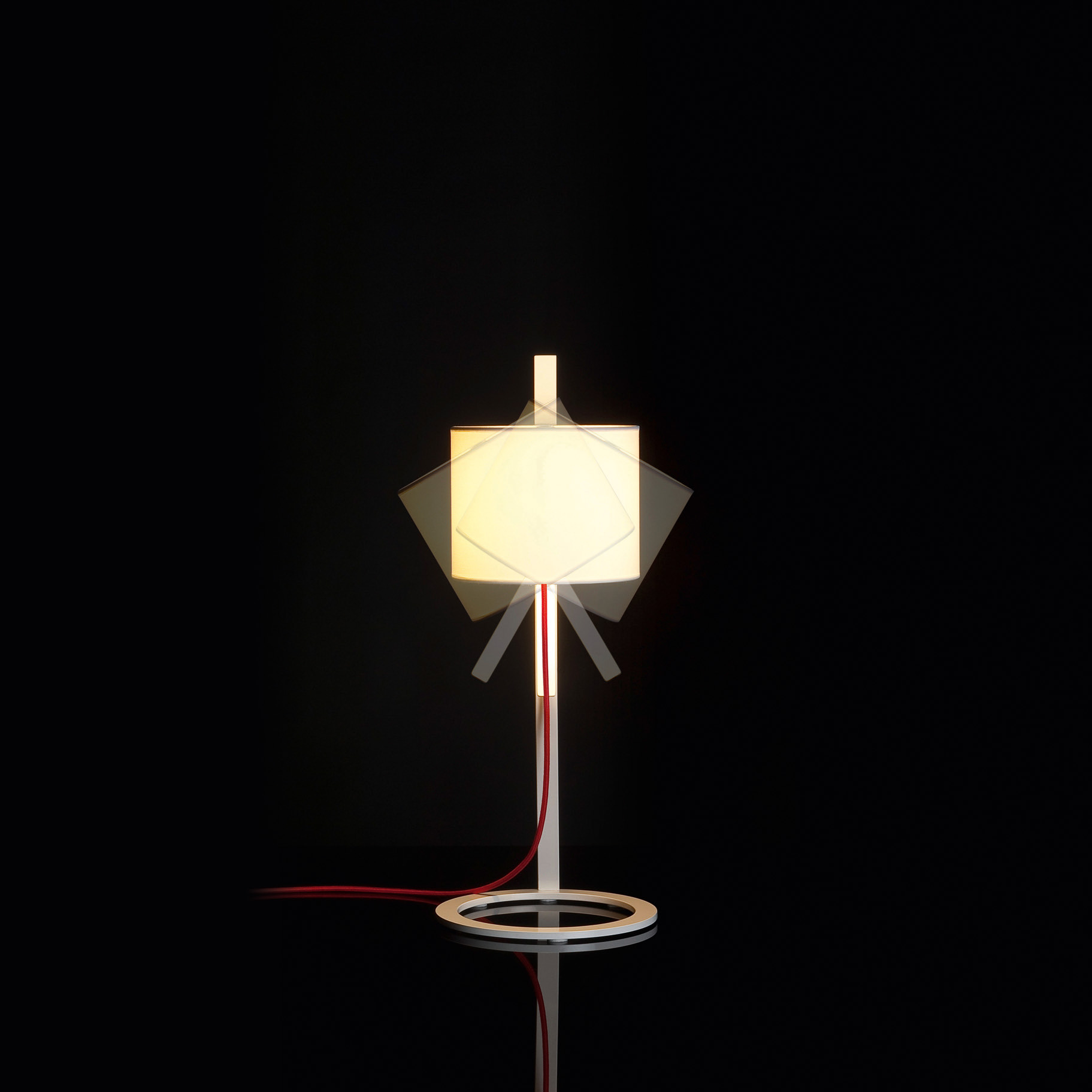 Veioza Lampa de masa Steng LOFT SMALL alb G9