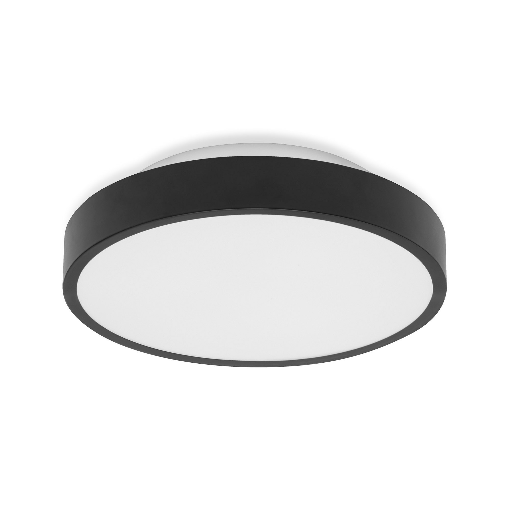 Lampa LED de tavan LEDVANCE SMART+ WiFi Tunable LED-uri Albe RGB ORBIS Backlight 350mm negru 2400lm