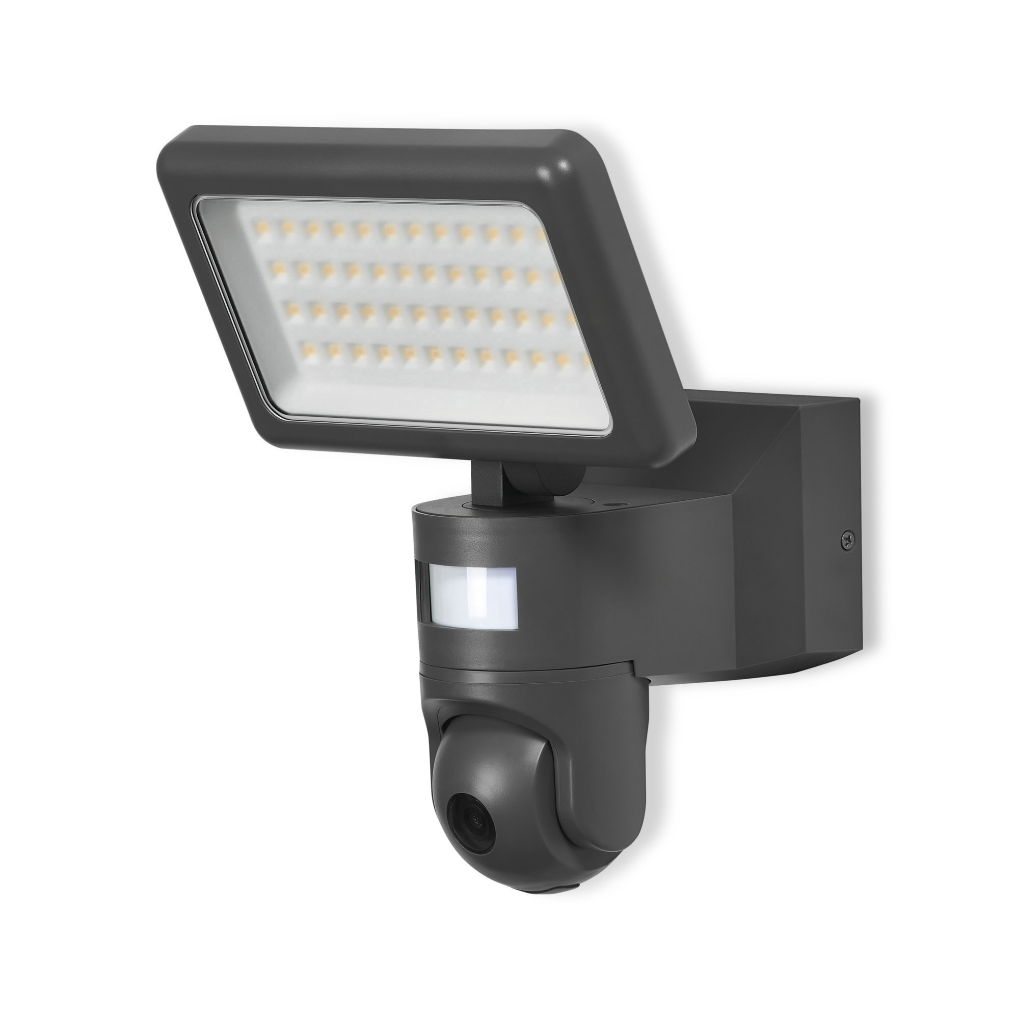 Lampa LED de perete LEDVANCE SMART+ WiFi LED LED Flood Camera Control IP44 antracit 2000lm