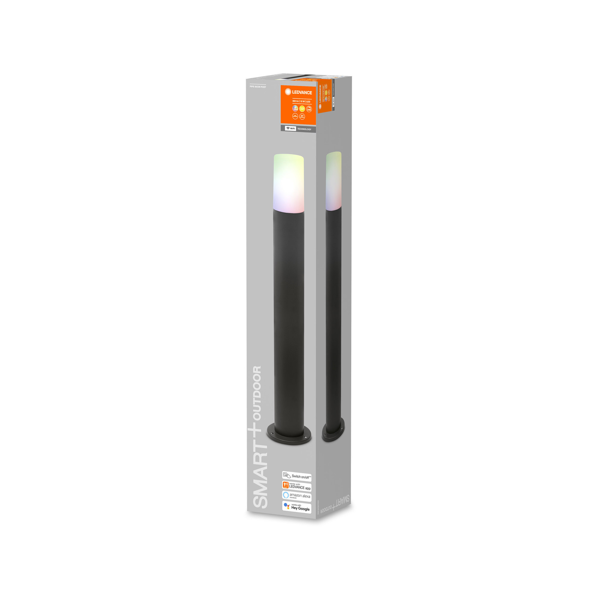 Lampa de orientare LEDVANCE SMART+ WiFi RGBW LED Pipe 80cm IP44 380lm