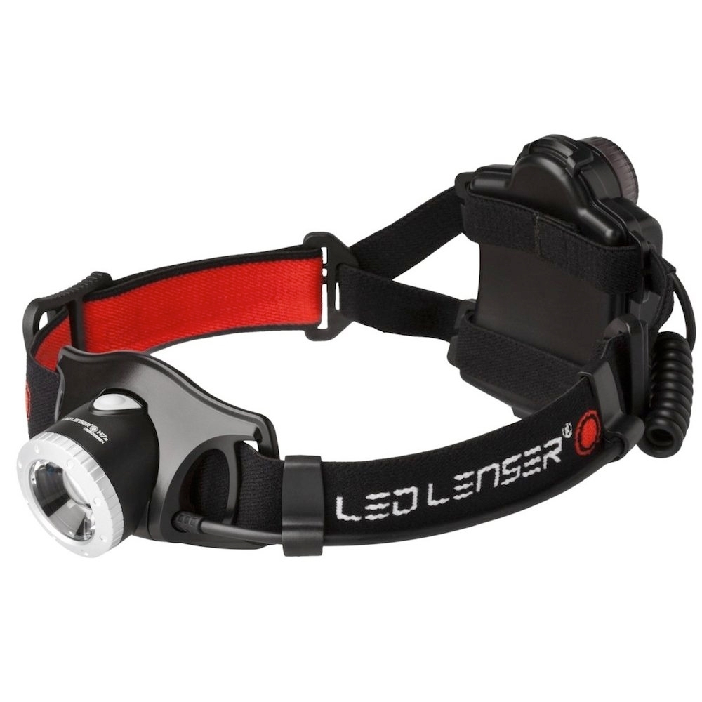 H7.2 LED LENSER Headlamp 250lm Focus System 5 Light Functions
