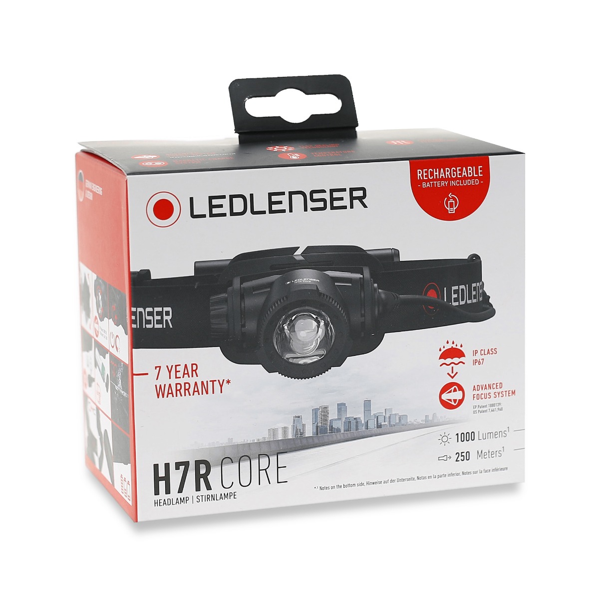Lanterna de cap LEDLENSER H7R CORE Reincarcabila 1000lm raza luminoasa 250m