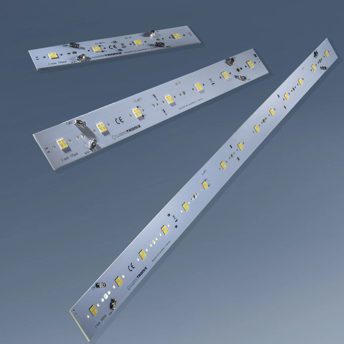 LumiBar Daisy Modul LED Nichia configurabil cu 2 canale, TW Dynasolis Zhaga 16 28 56 x 2.8cm Fabricat în Germania