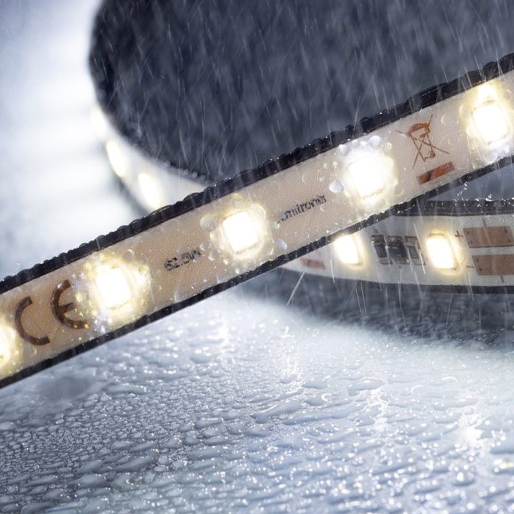 LumProtect IP67 LumiFlex3080 Seoul Bandă LED alb pur CRI80 4000K 14800lm 24V 140 LED-uri/m rolă 5m (2960lm/m 19.2W/m)