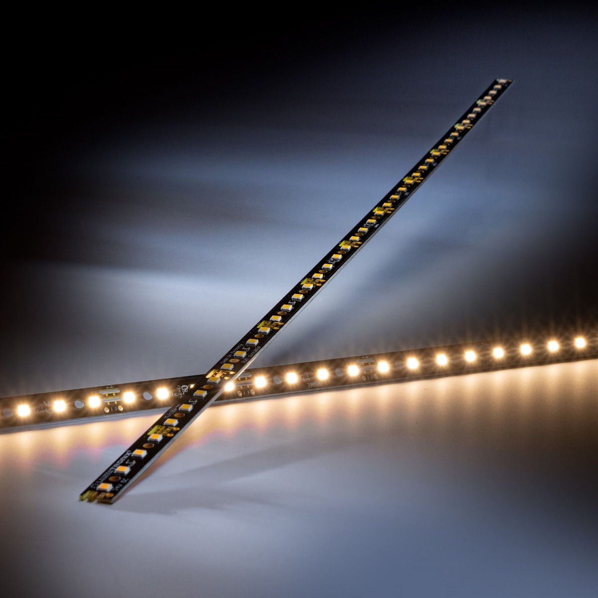 Multibar3090-BE Nichia LED Strip Black Edition alb cald CRI90 3000K 850lm 24V 44 LED-uri 50cm bar (1700lm/m 13W/m)