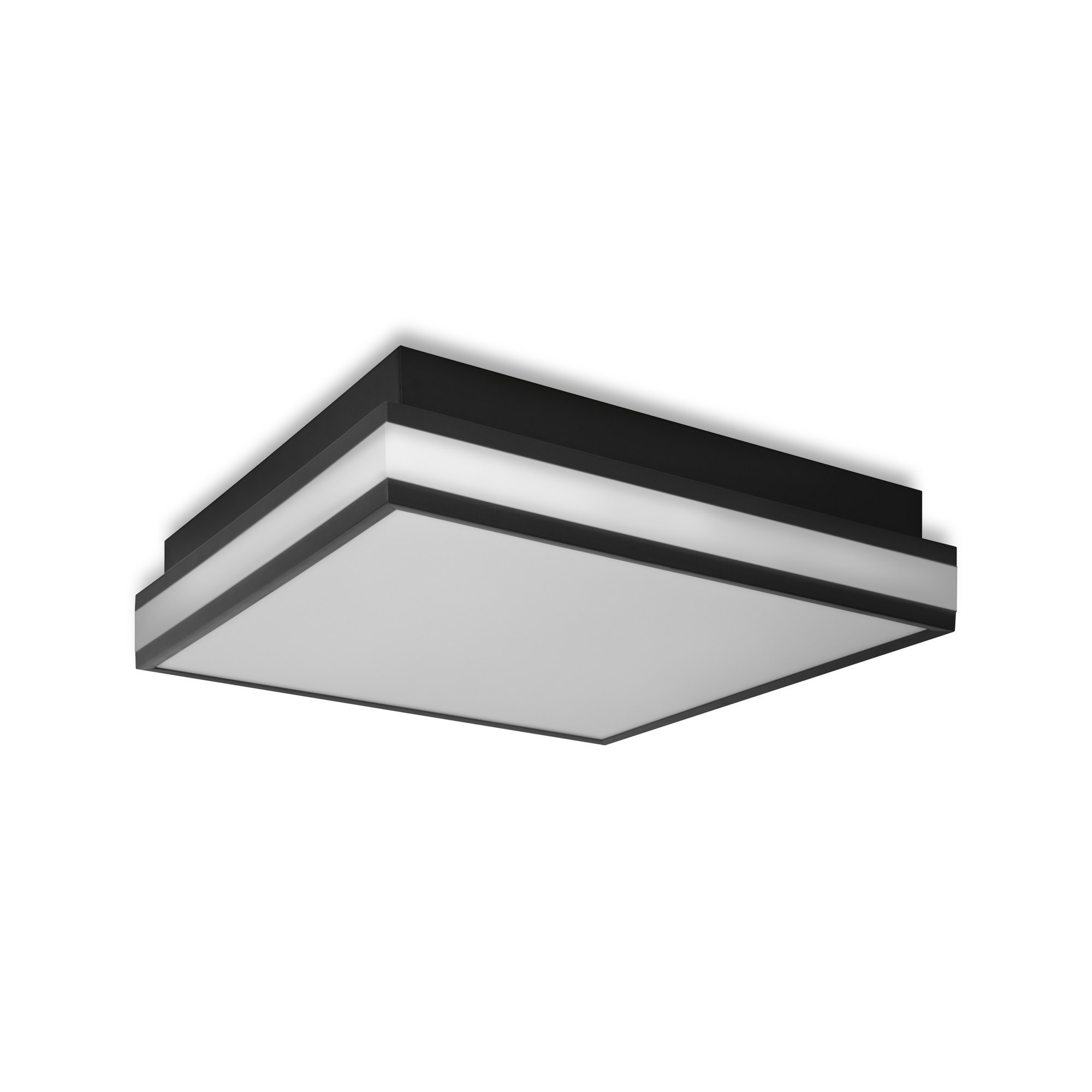 Lampa LED de tavan LEDVANCE SMART+ WiFi Tunable LED-uri Albe ORBIS MAGNET 300x300mm negru 2500lm