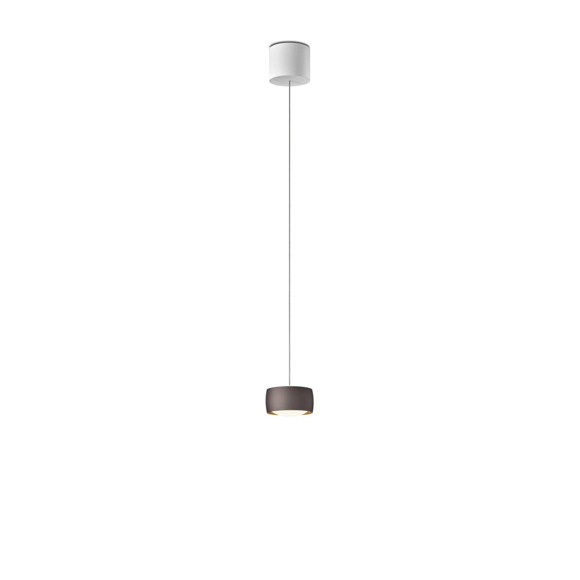 Lampa Pendul Oligo LED GRACE Alb Ajustabil (TW) 2200-5000K maro mat 1150lm