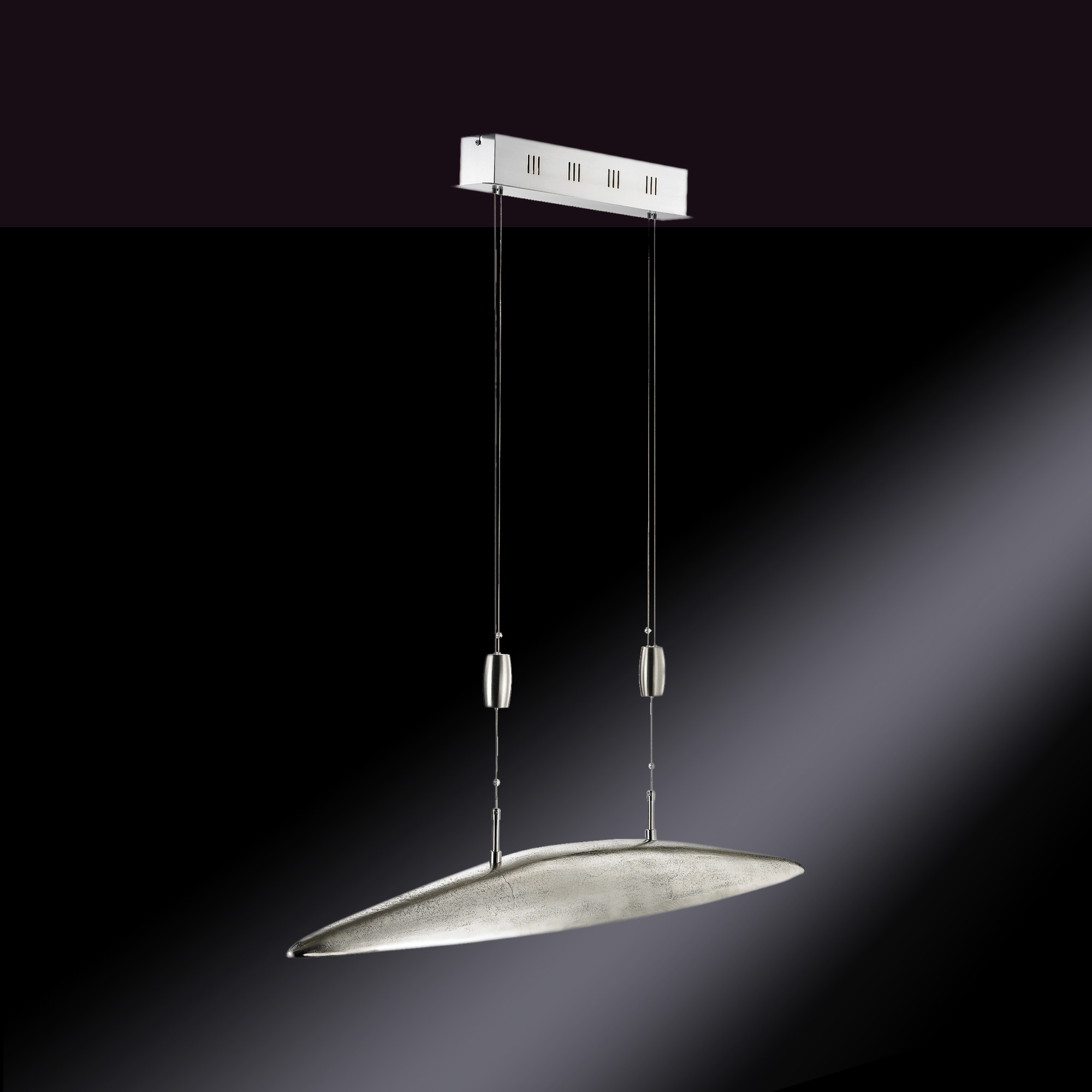 Lampa Pendul LED suspendat Fischer Shine 5x Lumini 5.5W nickel 2200lm