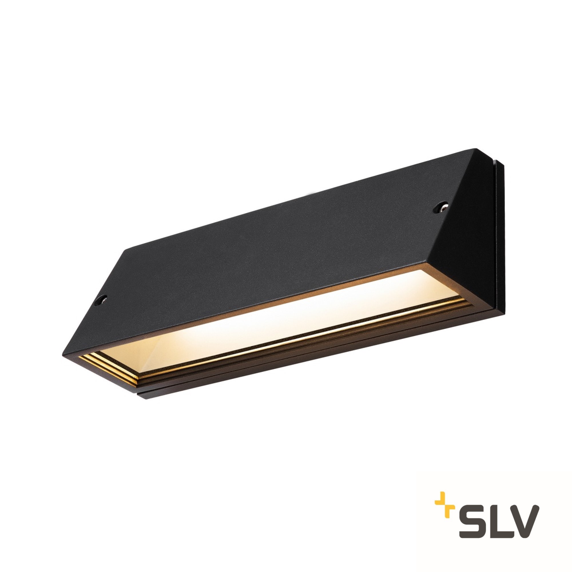 SLV PEMA LED Lampa de perete 3000/4000K negru IP65 1400lm 1400lm