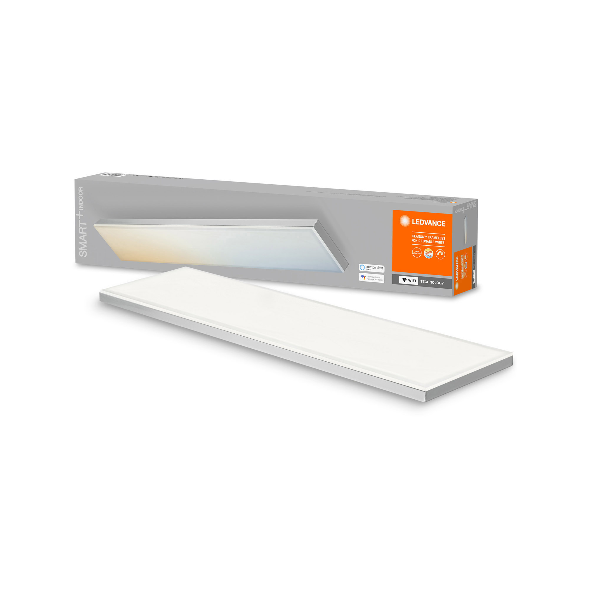 Plafoniera panou LED LEDVANCE SMART+ WiFi Tunable White LED Panel PLANON FRAMELESS 60x10cm 1800lm