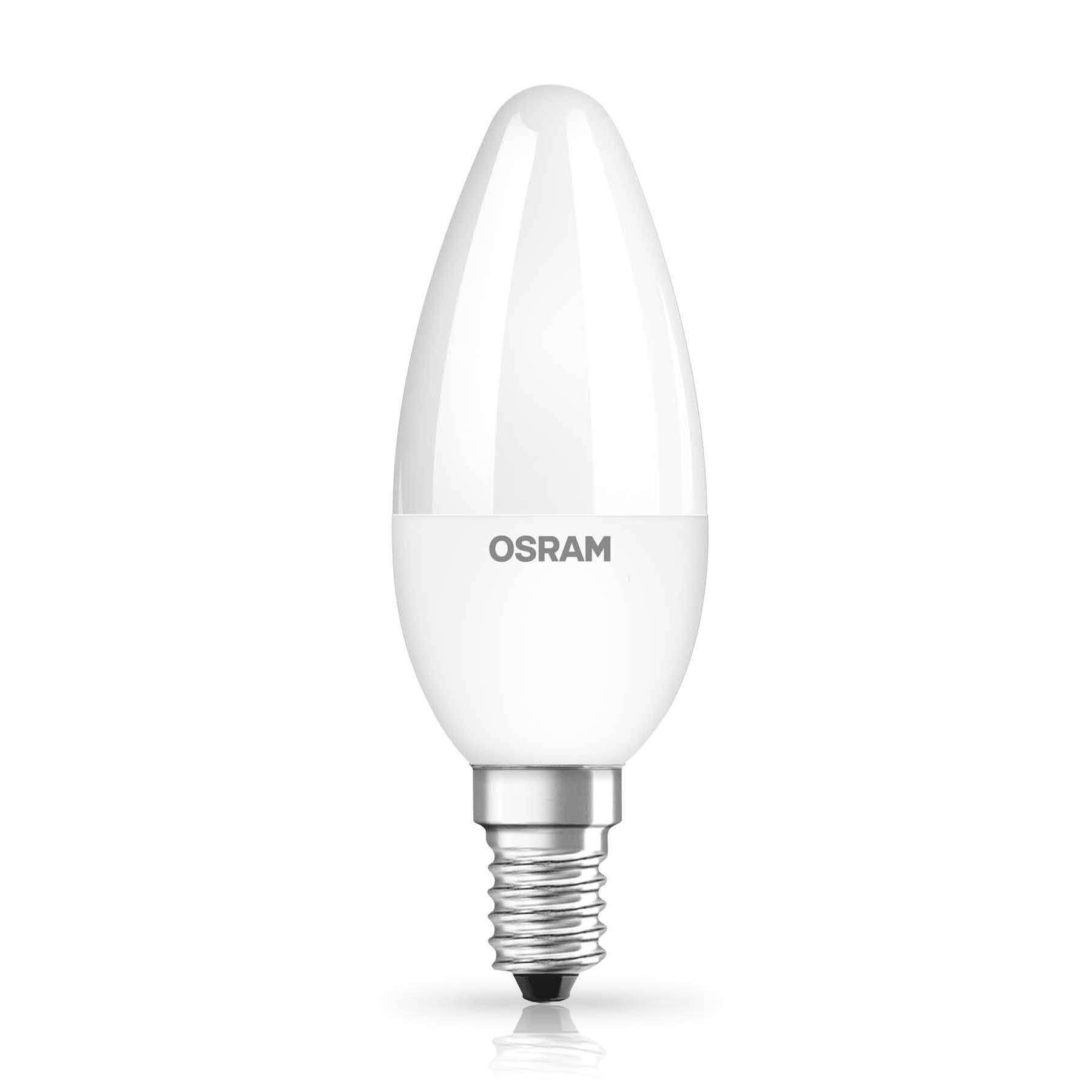 Bec Osram LED SST DIM CLB40 5,7W 827 mat E14 470lm 2700K