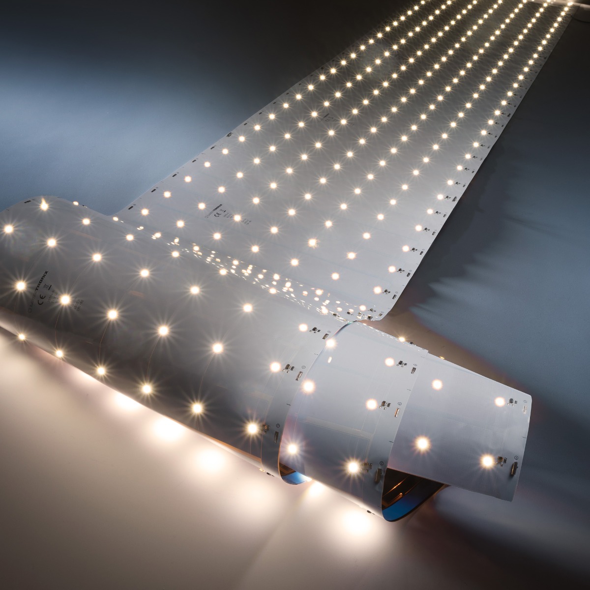 LumiFlex-20-4080 Seoul LED Strip alb cald 4000K 32400lm 175 LED-uri/m 5.6m bobină de 28cm lățime 24V (5785lm/m 39W/m)
