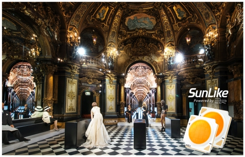  Iluminarea Muzeului Grevin cu LED-uri SunLike
