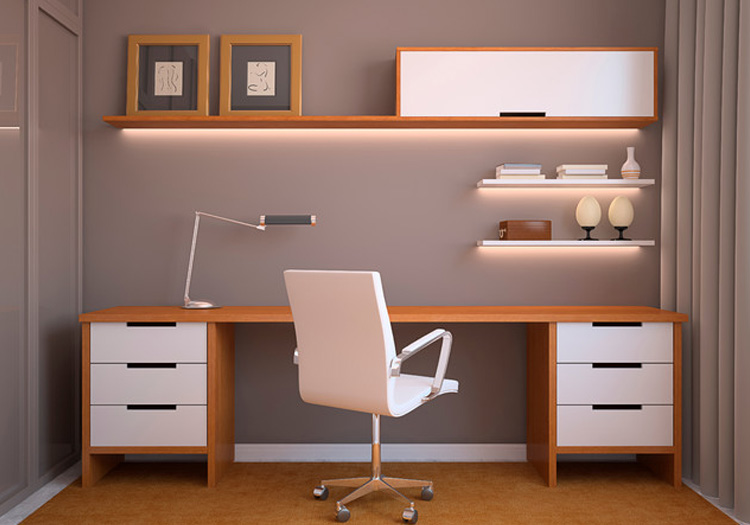 LED strip lighting for home office
